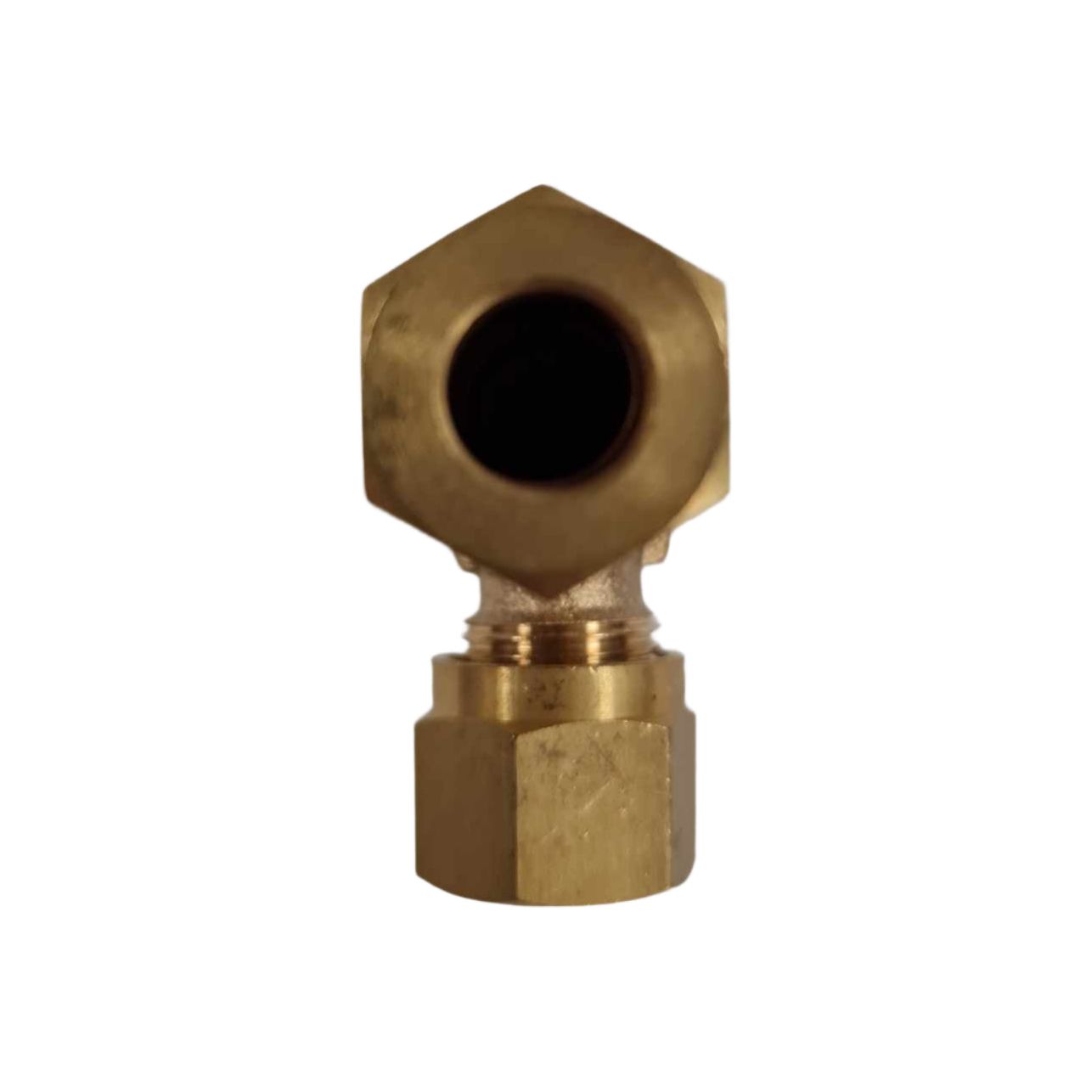 Grove Brass Gas Connector Equal Tee  - 8mm