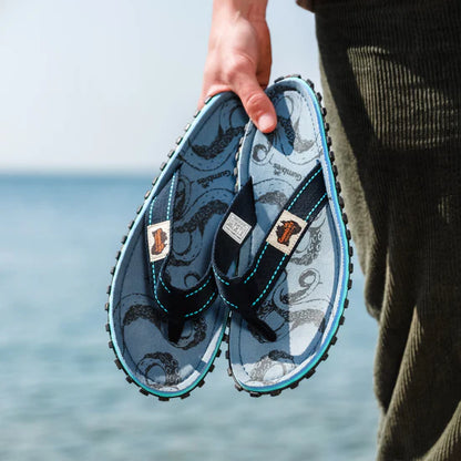 Gumbies Islander Flip-Flops - Abyss