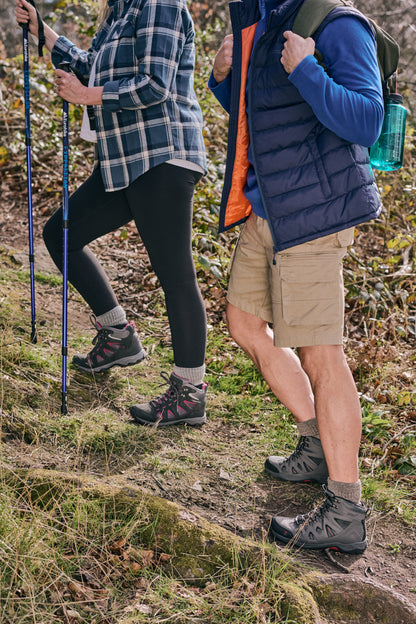 HJ Hall HJ809 Technical Rambler Anti-Blister Dual Layer Sock - Light Grey