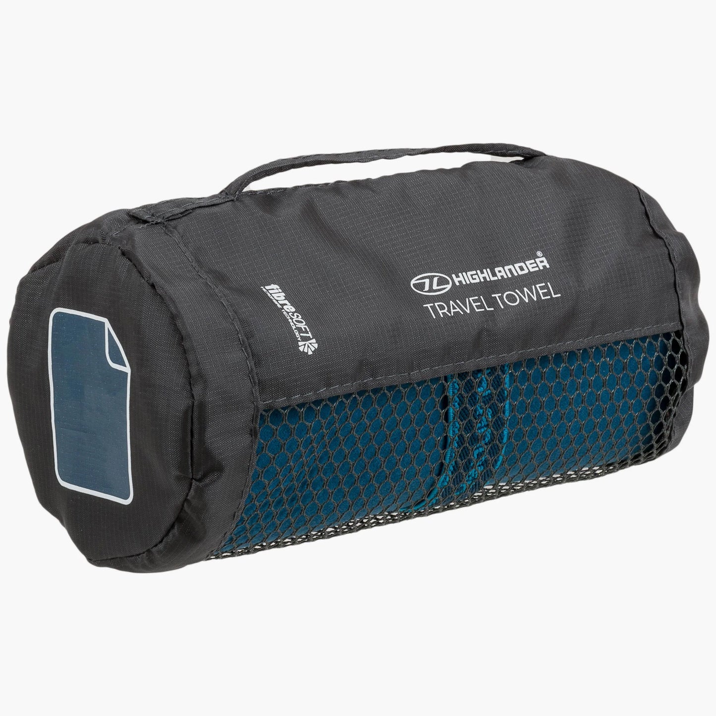 Highlander XL Fibresoft Towel - Charcoal