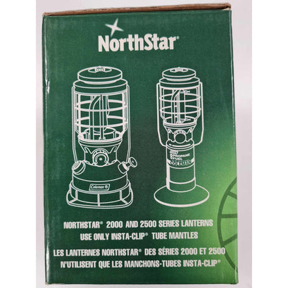 Coleman InstaClip Tube Mantles for Northstar 2000 & 2500 Lanterns - Pack of 2