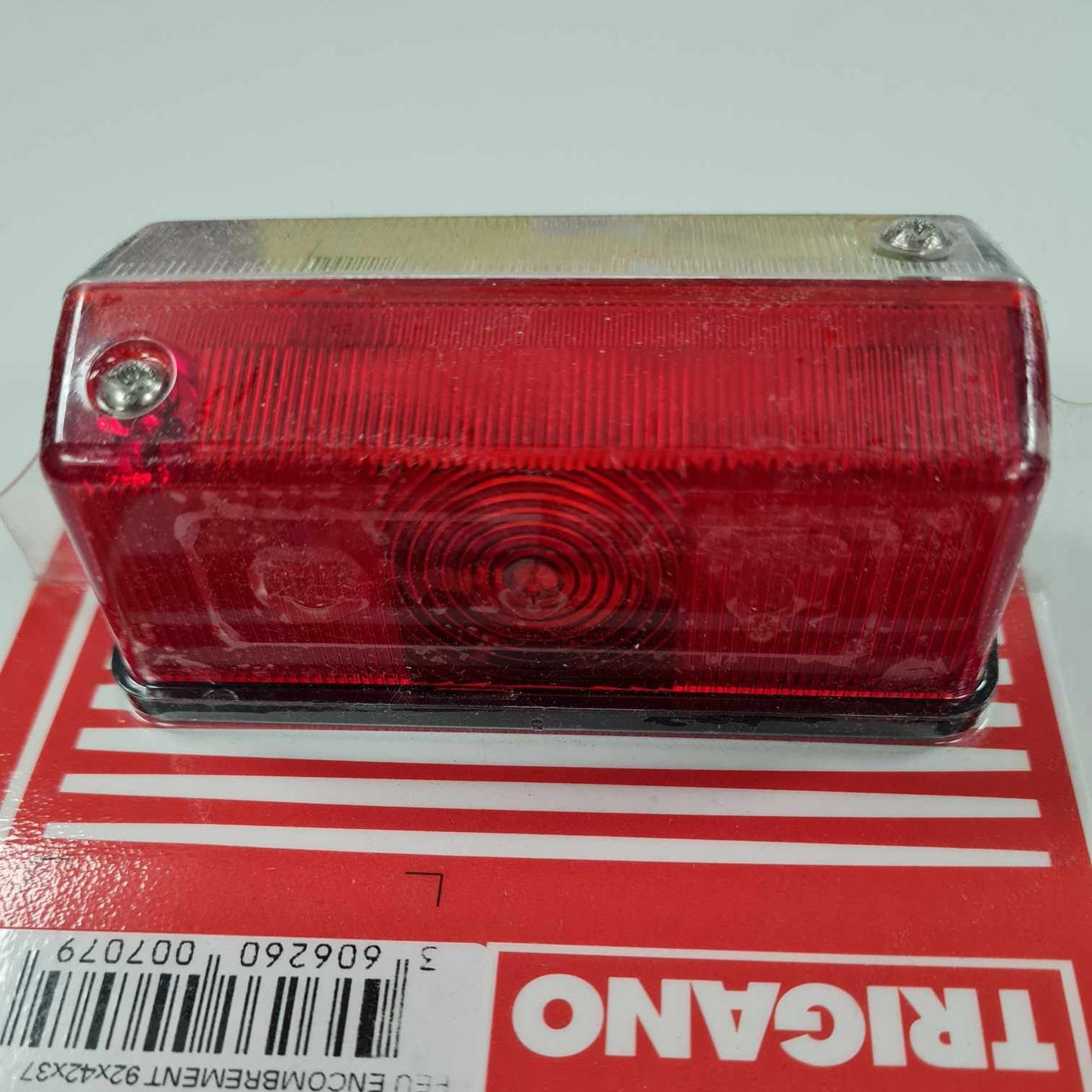 Jokon Oblong Side Marker Light with Screw On Lens - Red/White