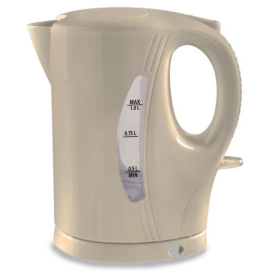 Quest Scotsman Low Wattage Kettle 1L - Cream