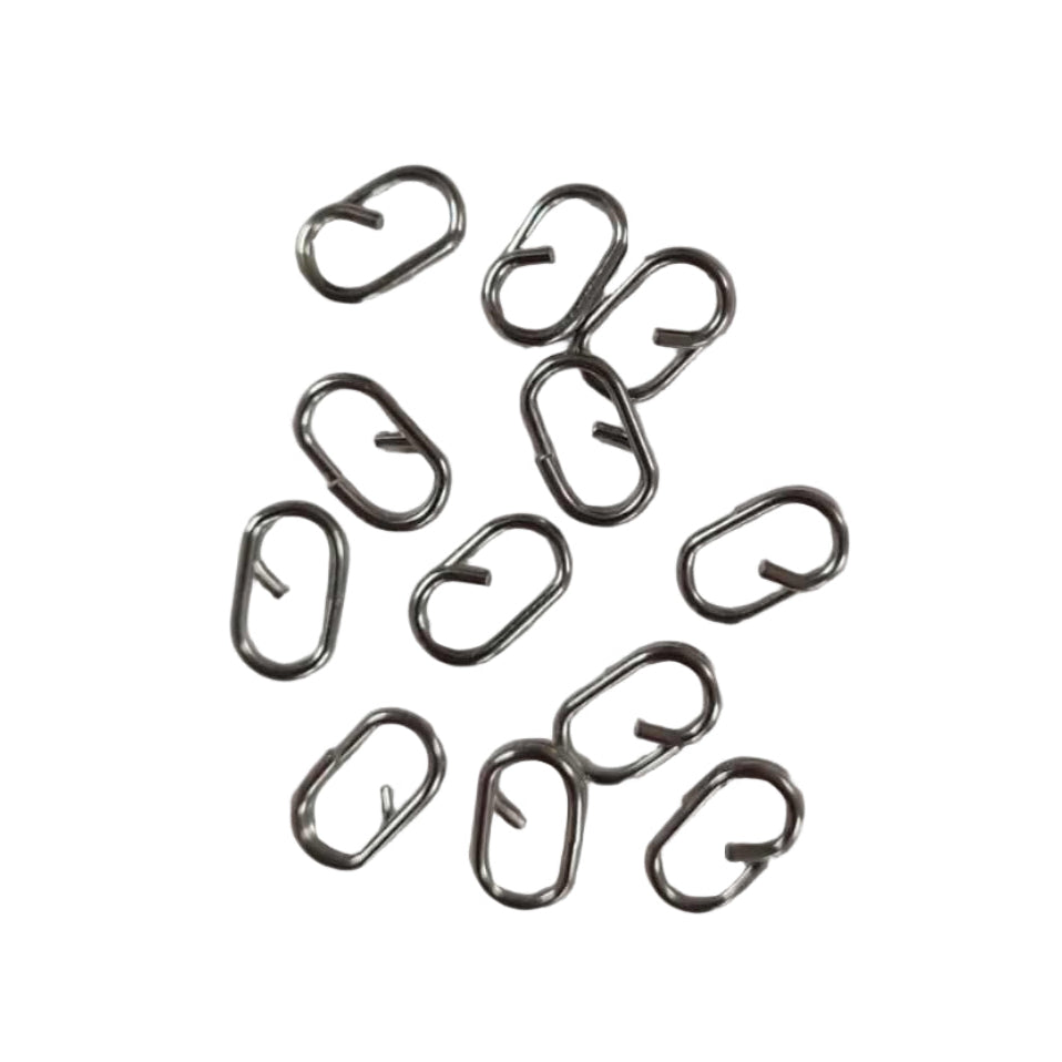 Koike Oval Split Rings Stainless Steel
