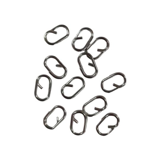 Koike Oval Split Rings Stainless Steel