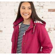 Lighthouse Women's Eva - Mid Hip Padded Waterproof Coat - Claret