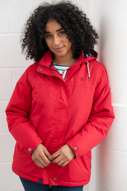 Lighthouse Eva Ladies Waterproof Jacket - Women's Coat - Red