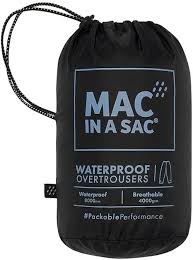 Mac In A Sac - Men's Explorer Fully Lined Packable Overtrousers