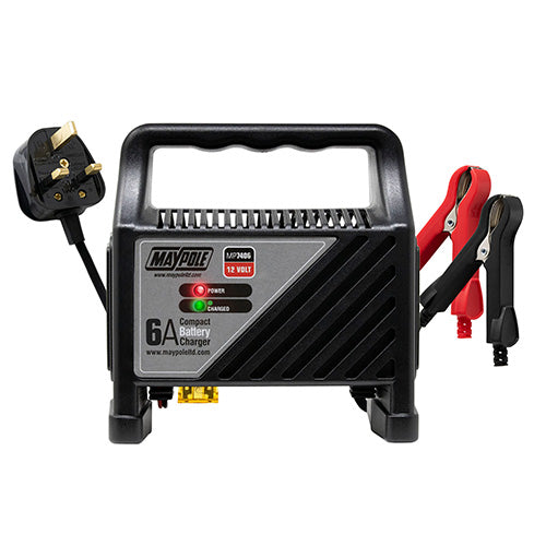 Maypole Battery Jump Maypole 6A 12V Compact Battery Charger - MP7406 – Goodyears Outdoors