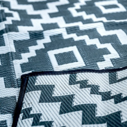 Maypole Leisure - Aztec Deluxe Carpet - Grey - 2.5m x 3m