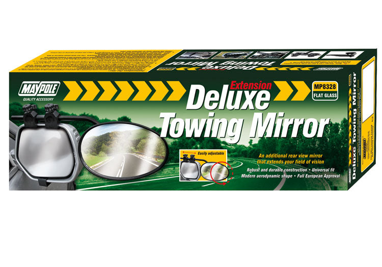 Maypole Caravan Mirror - Universal Flat Glass