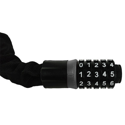 Maypole 6mm Security Chain with Combination Lock (1m)