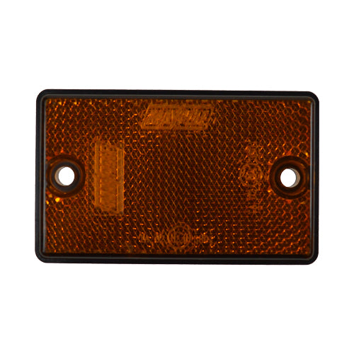 Maypole Reflectors - 2 x Amber Self Adhesive