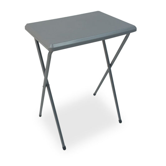 Quest Fleetwood High Plastic Table - Grey - Available in store only