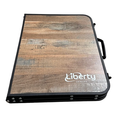 Quest Liberty Arkle Wood Effect Folding  Low Table