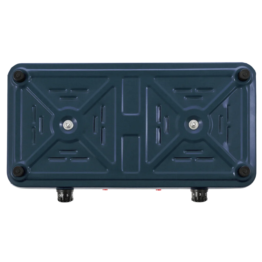 Quest Low Wattage Electric Double Hotplate - Slate