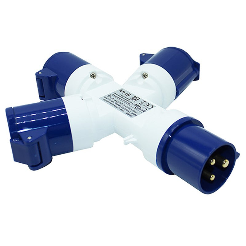 Quest Site Mains 3 Way Splitter