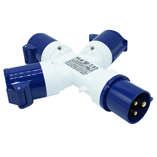 Quest Site Mains 3 Way Splitter