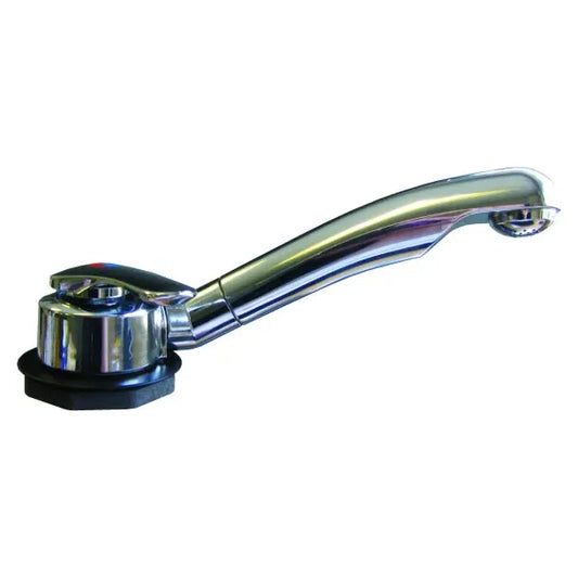 Reich Twist Single Lever Mixer Tap - Right Hand - Chrome