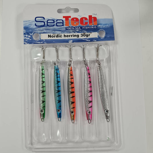 SeaTech Nordic Herring 30g Lure - Pack of 5