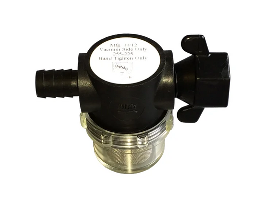 Shurflo Wing Nut Filter 1/2" Barb - 255-225