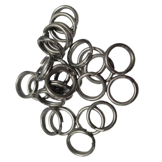 Stainless Steel Split Ring - 13mm - Pack of 25