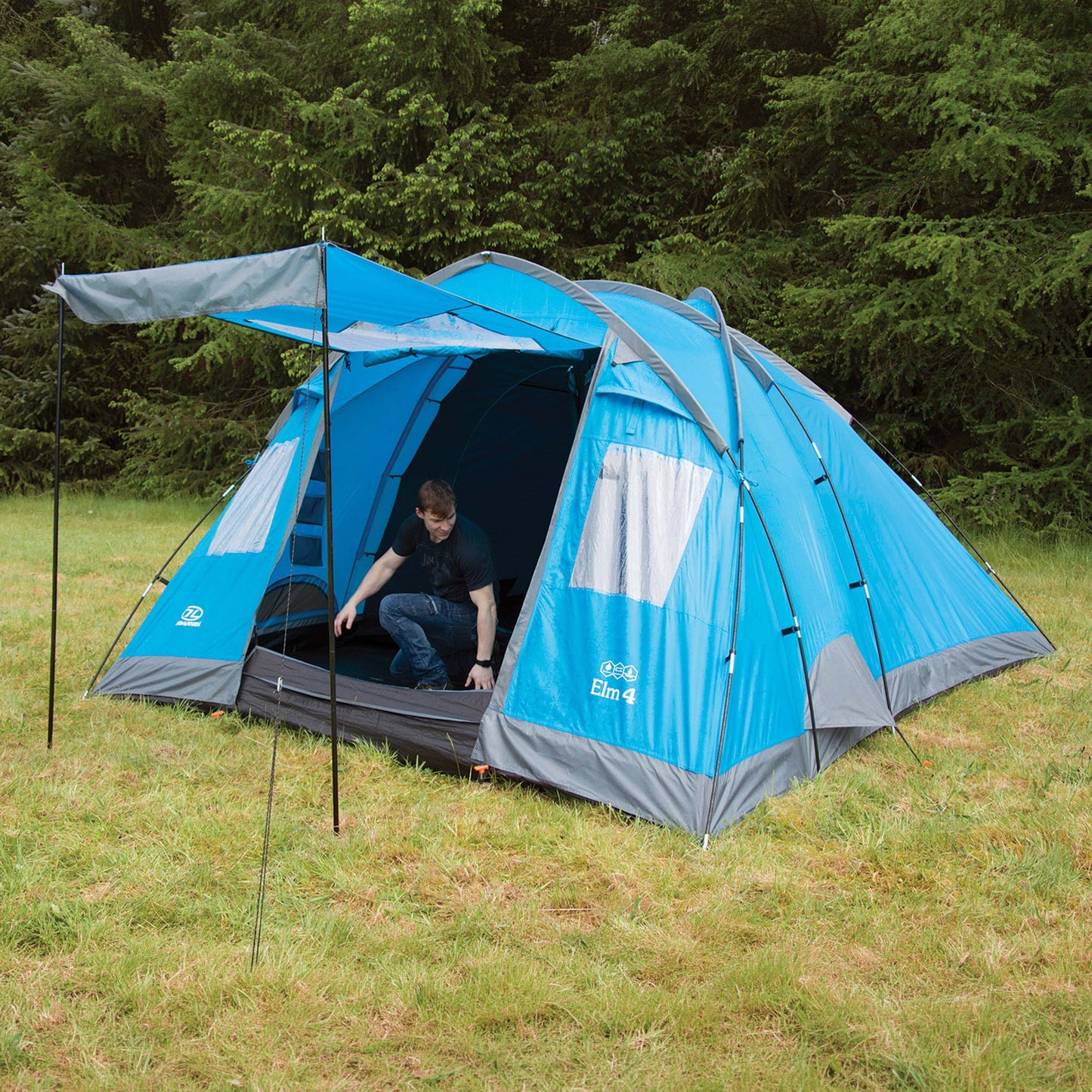 Highlander Elm 4 - 4 Person Tent