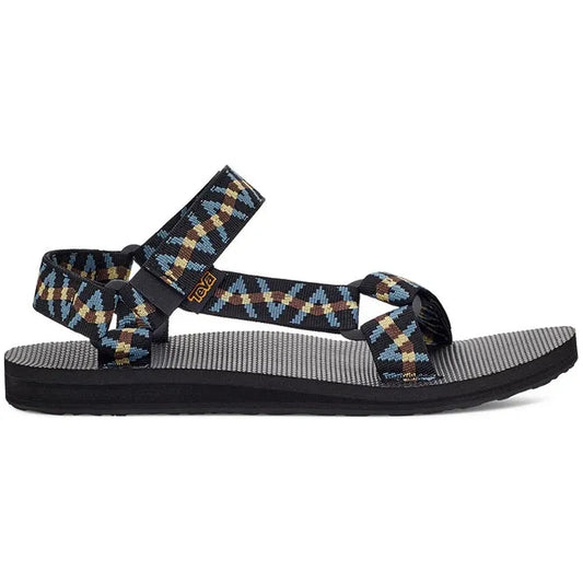 Teva Men's Universal Sandal - Light Show Blue/Coral Black