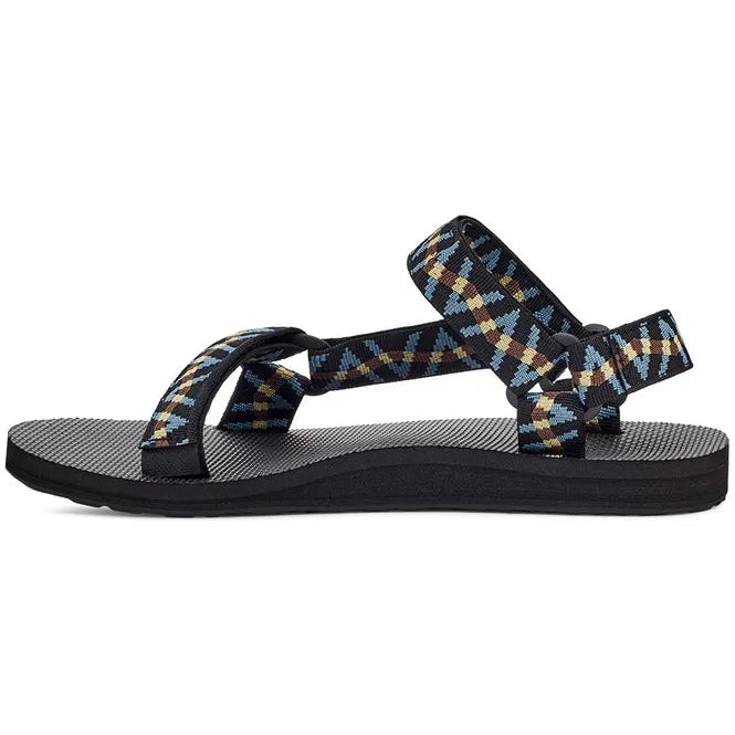 Teva Men's Universal Sandal - Light Show Blue/Coral Black