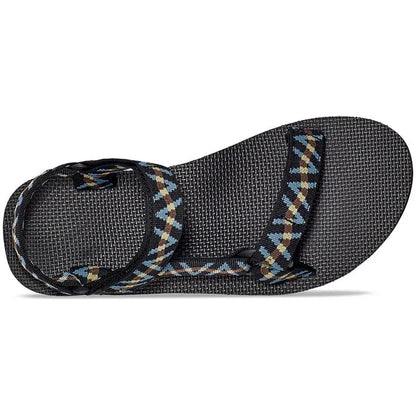 Teva Men's Universal Sandal - Light Show Blue/Coral Black