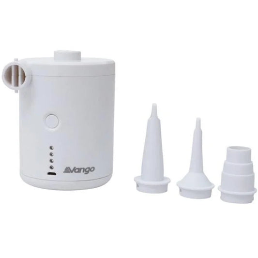 Vango Mistral Rechargeable Pump - White