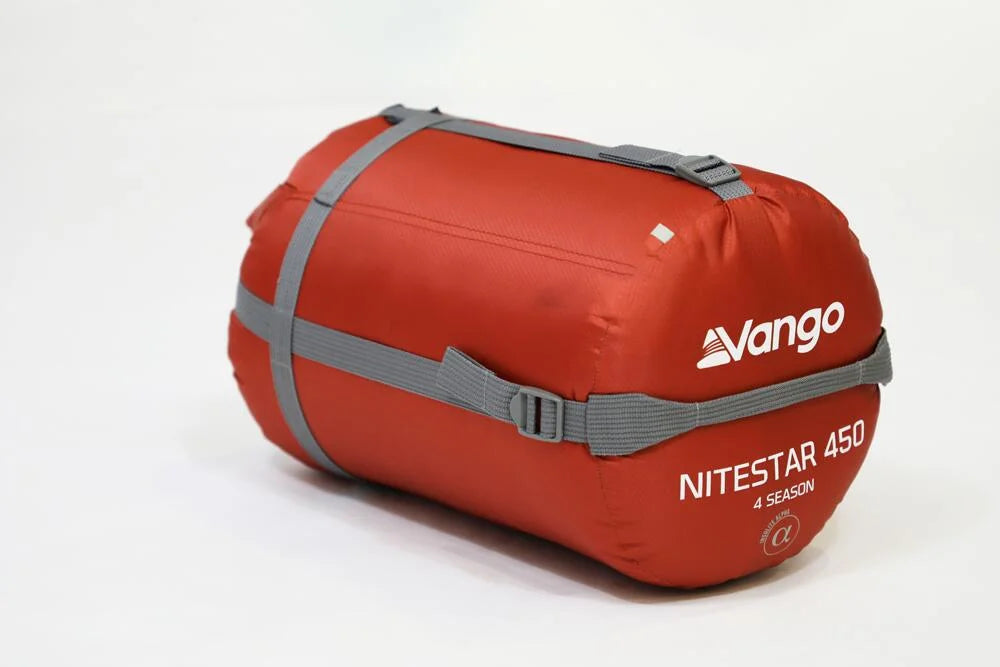 Vango Nitestar Alpha 450 - 4 Season Sleeping Bag - Harissa