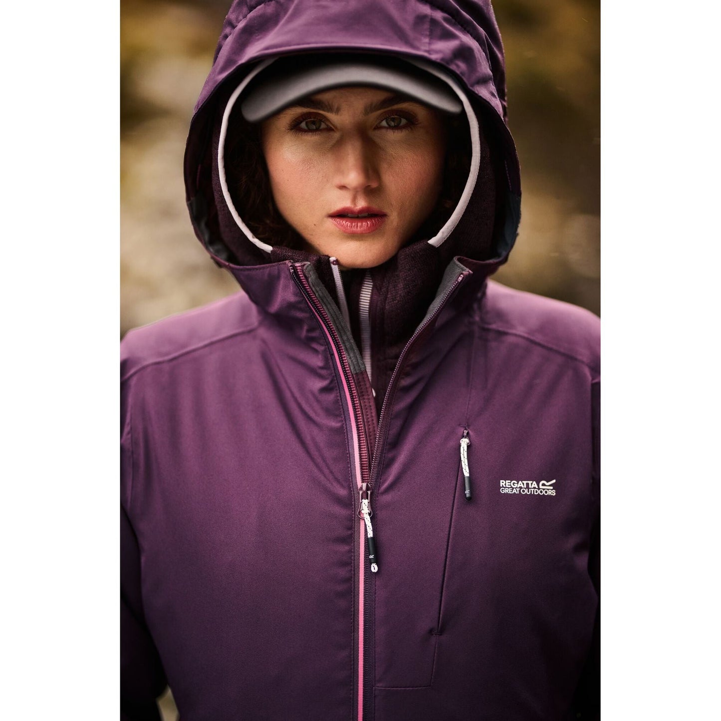 Regatta Women's Highton Stretch IV Padded Jacket - Deep Plum