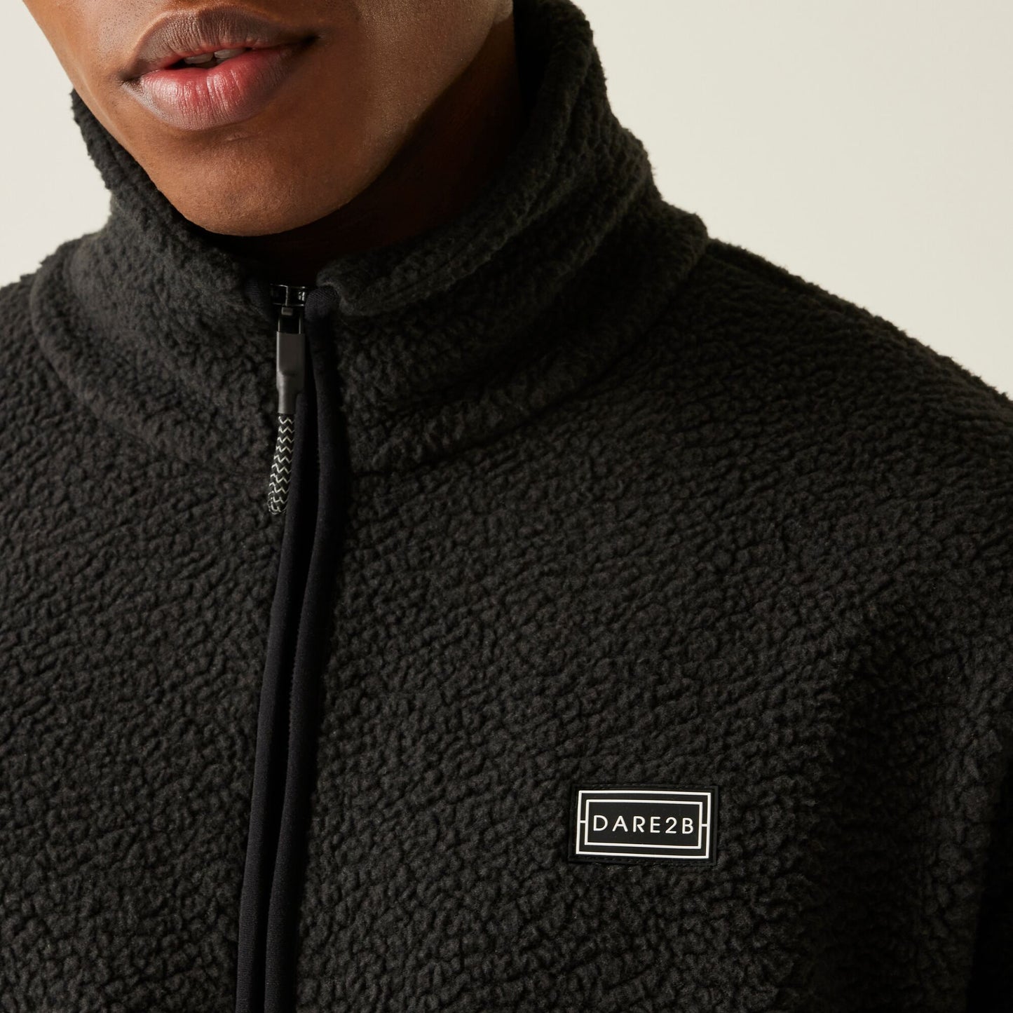 Dare 2b Men's Twin Tip Half Zip Fleece - Black