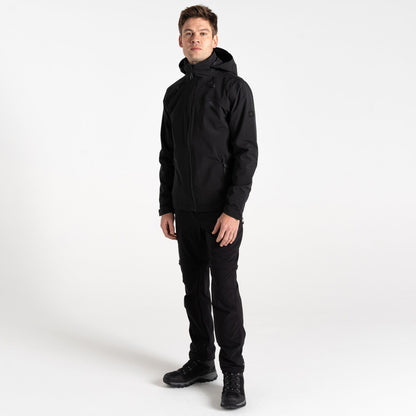 Dare 2b Men's Switch Out II Waterproof Jacket - Black