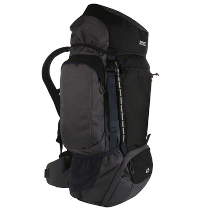 Regatta Highton 65L Rucksack - Black/Ebony