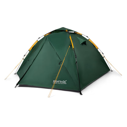 Regatta 3 Person Instant Tent - Green