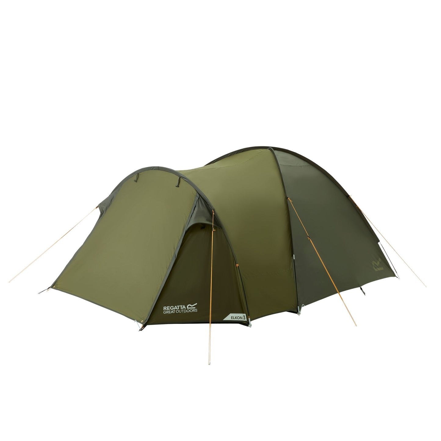 Regatta Elkon 3 Person Tent - Nephrite Green/Olive Night