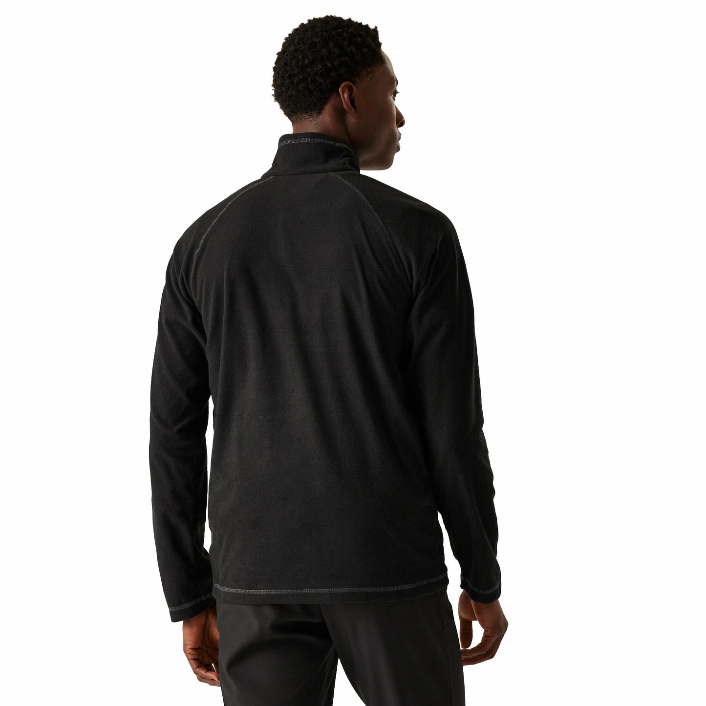 Regatta Men's Montes Lightweight Half Zip Fleece - Black
