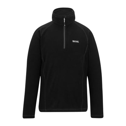 Regatta Men's Montes Lightweight Half Zip Fleece - Black