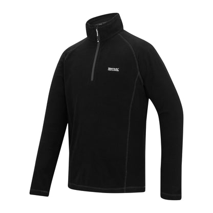 Regatta Men's Montes Lightweight Half Zip Fleece - Black