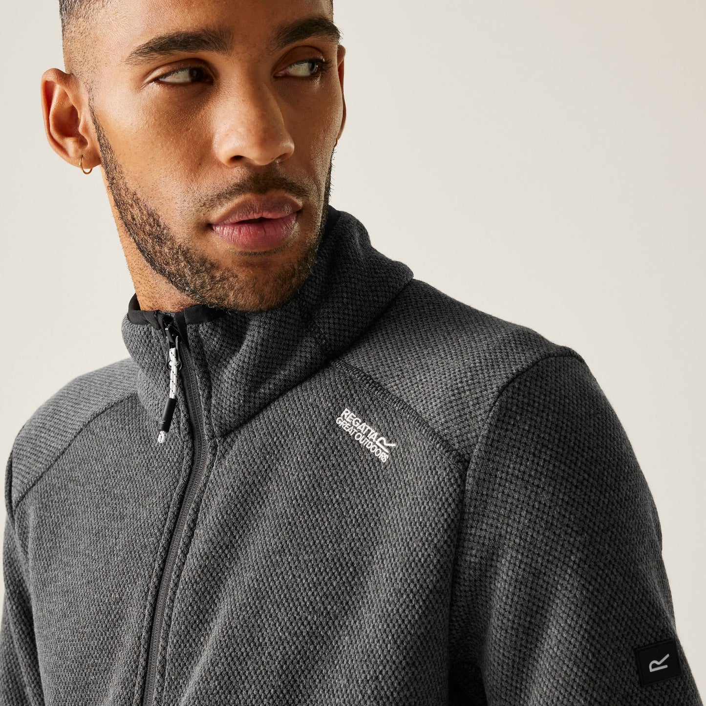 Regatta Men's Torrens Full Zip Fleece - Black
