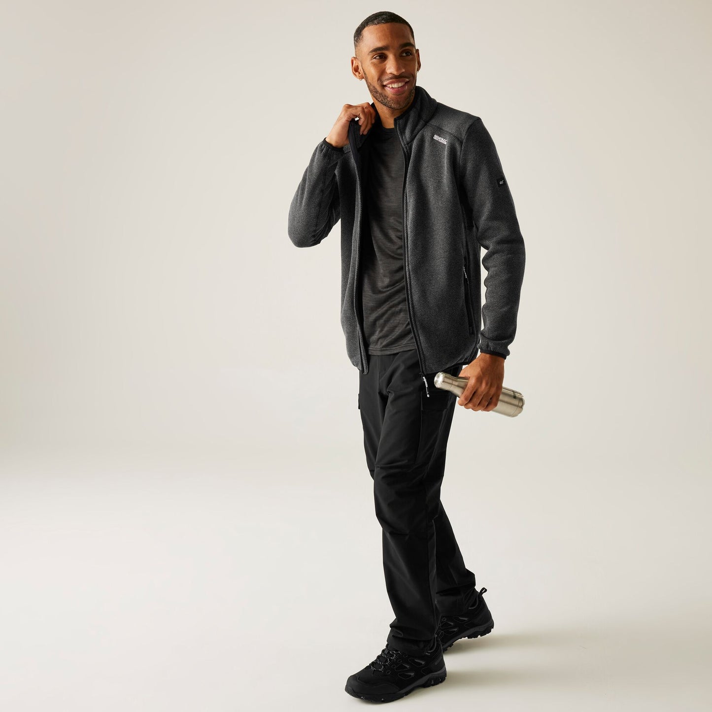 Regatta Men's Torrens Full Zip Fleece - Black