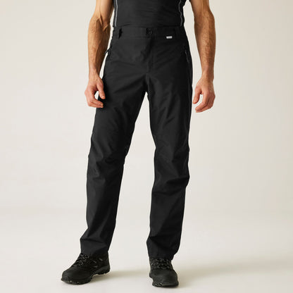 Regatta Men's Dayhike IV Waterproof Trousers - Black
