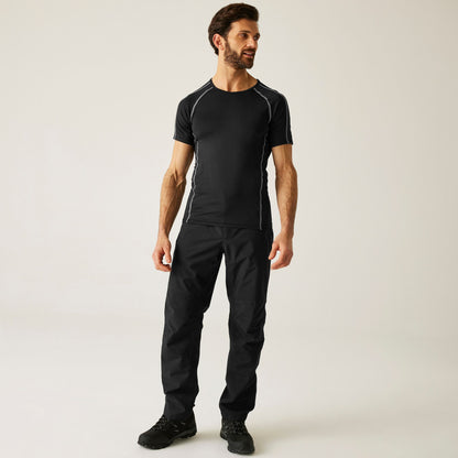 Regatta Men's Dayhike IV Waterproof Trousers - Black