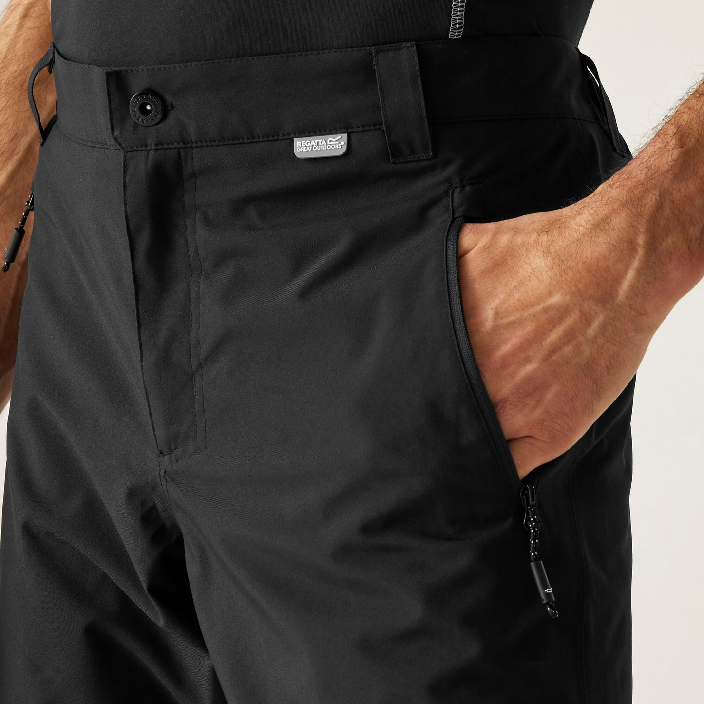 Regatta Men's Dayhike IV Waterproof Trousers - Black