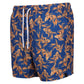 Regatta Loras Swim Shorts - Royal Blue Carp Print