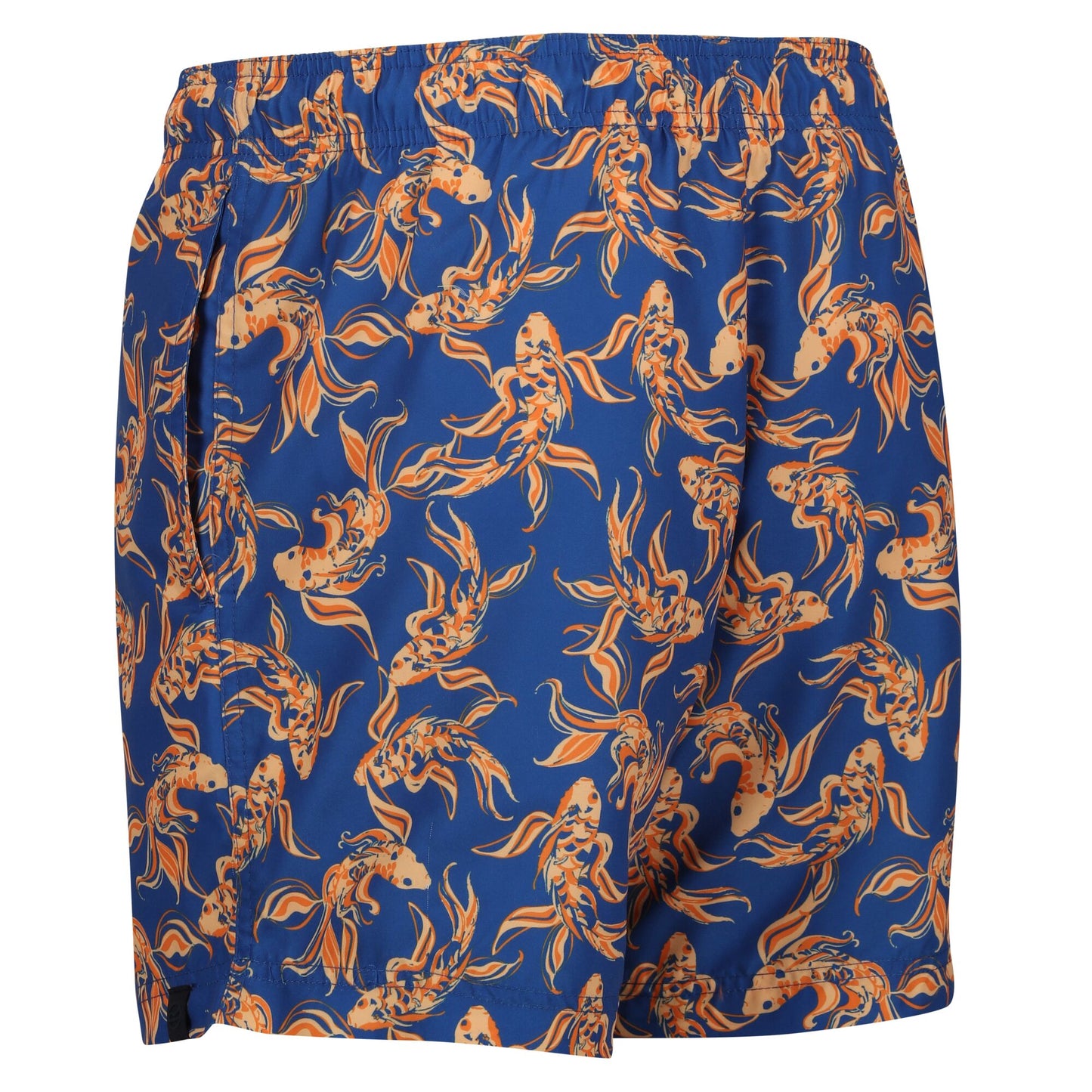 Regatta Loras Swim Shorts - Royal Blue Carp Print