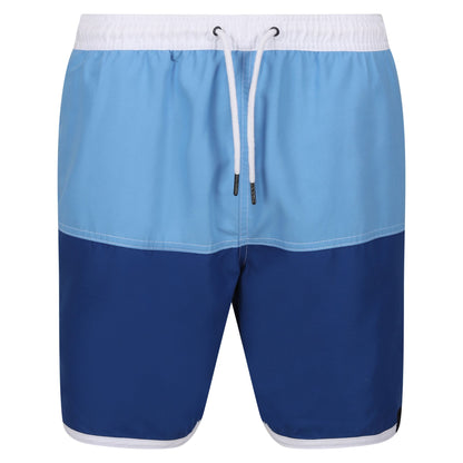 Regatta Men's Benicio Swim Shorts - Lake Blue/Royal Blue