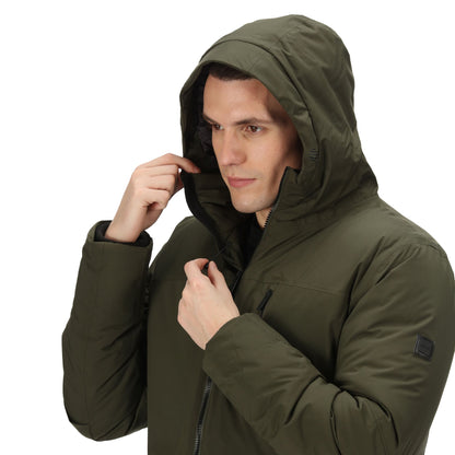 Regatta Men's Yewbank II Parka Jacket - Dark Khaki